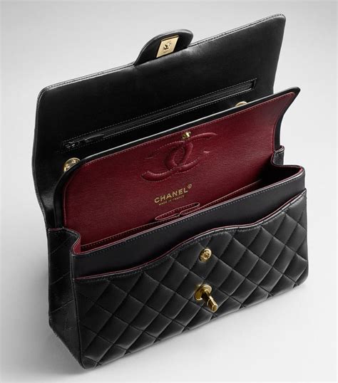 chanel bag interior